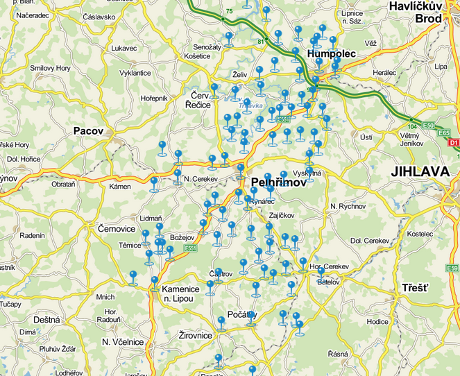 N&aacute;hled mapy pokryt&iacute;